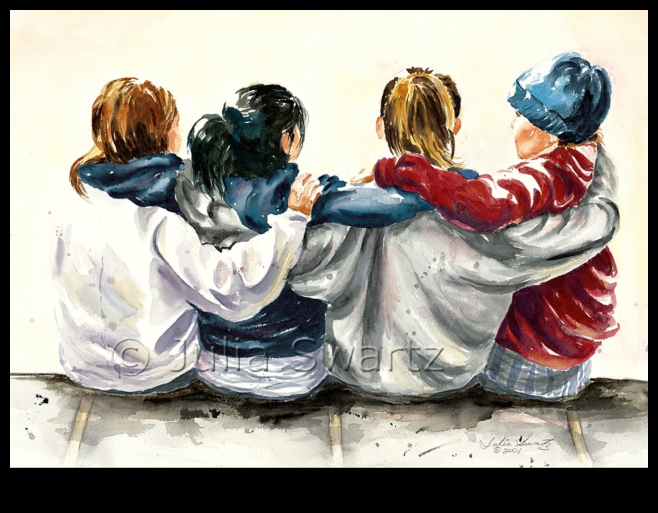 פרסקאות ידידות: ציור פורטרטים של מערכות יחסים באינטרנט