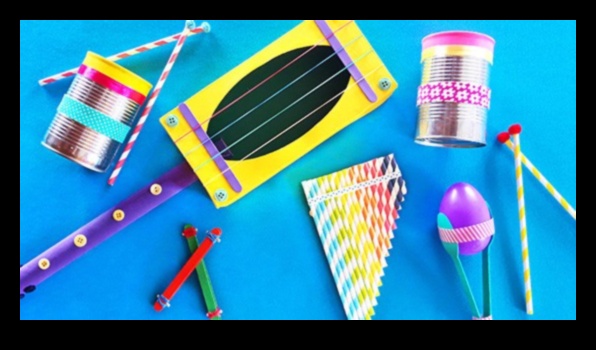 כלי נגינה עשה זאת בעצמך לילדים: יצירת צלילים עם חפצי בית