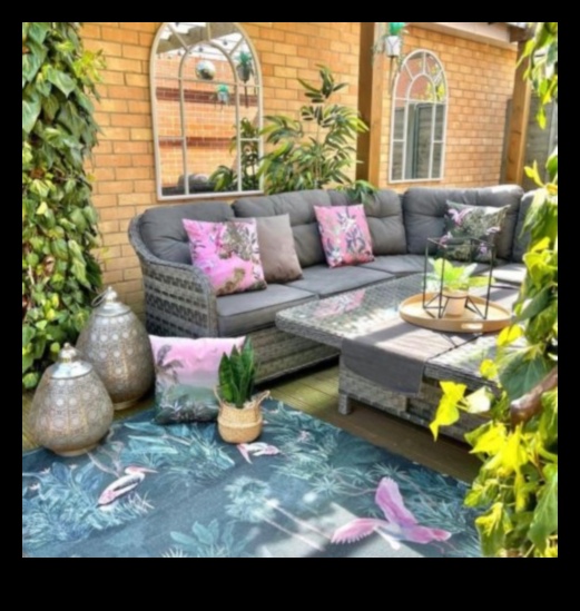 הרמוניה בפריחה: הדגשים מסוגננים למקלט הגן שלך