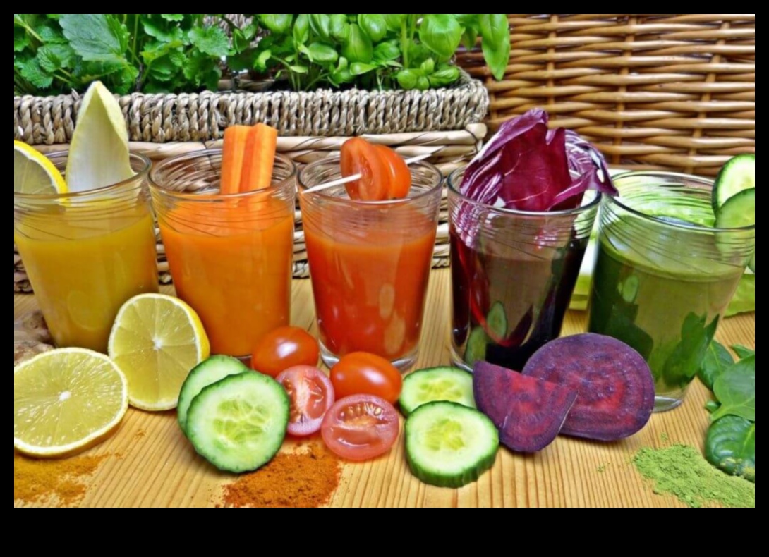 יומני ניקוי רעלים: רישום מסע הבריאות שלך ביומן עם מיצים עשירים בחומרים מזינים