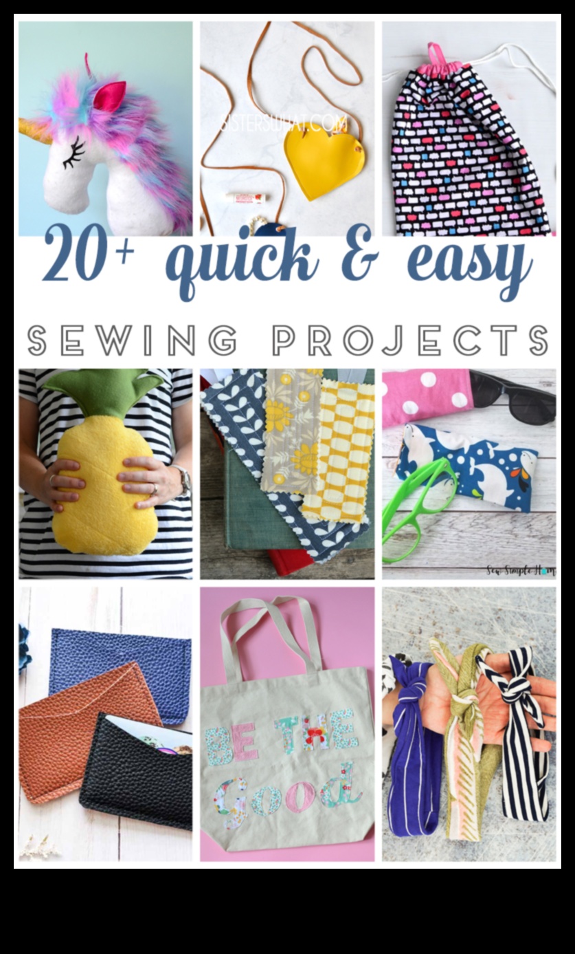 יצירה עם בד: פרויקטי תפירה עשה זאת בעצמך לכל רמות המיומנות