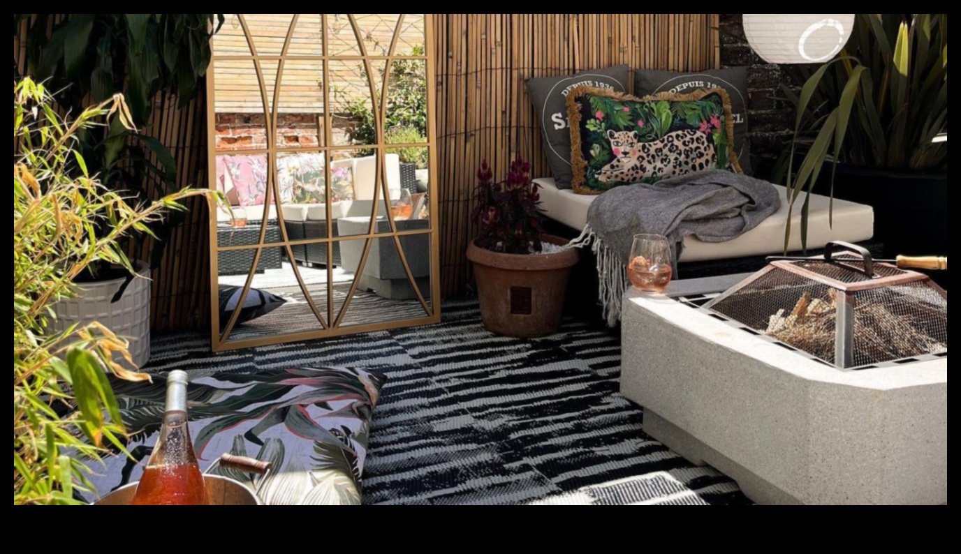 הרמוניה בפריחה: הדגשים מסוגננים למקלט הגן שלך