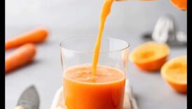 זוהר בוקר: התחל את היום שלך עם התוסס של מיצי גזר-תפוזים