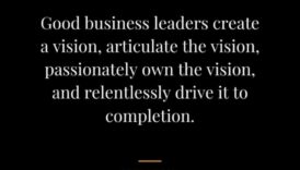 מחזון לערך: שחרור כוחה של מנהיגות עסקית